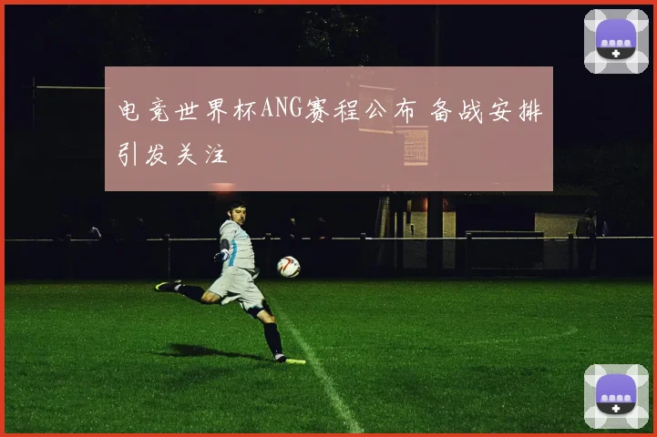 电竞世界杯ANG赛程公布 备战安排引发关注